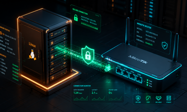 Скелет для вашої мережі: як об’єднати Linux-сервери та MikroTik у єдину захищену систему