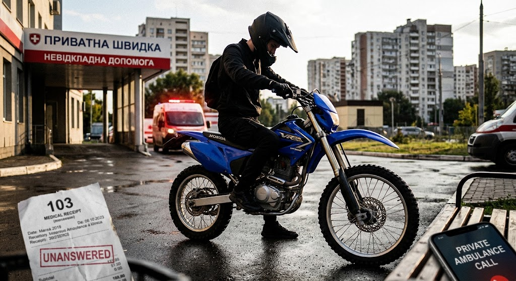 Ціна помилки та ціна життя: Чому, коли «103» забила, треба платити приватній швидкій
