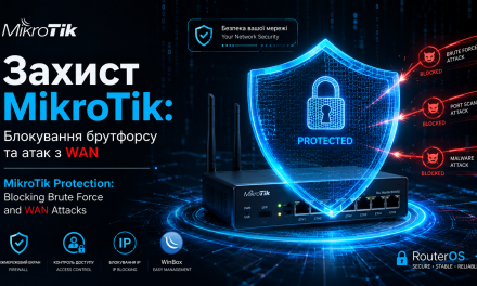 Захист MikroTik від брутфорсу та сканування: покроковий гайд із налаштування Firewall