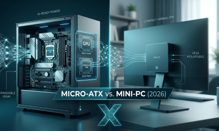 Micro-ATX vs Mini-PC у 2026 році: що зібрати для роботи, AI та суворого робочого столу