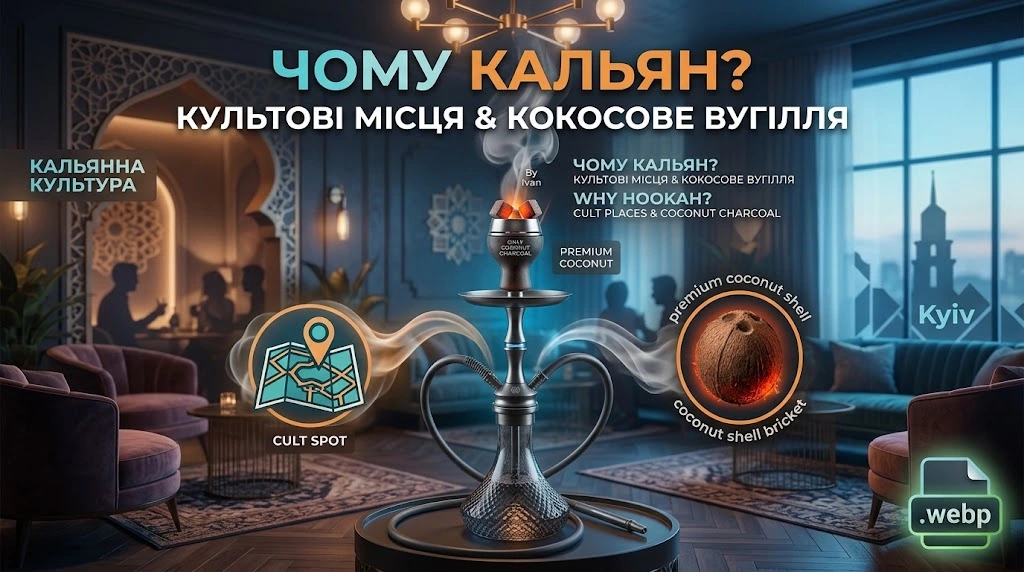 Чому люди кальянять: Ритуал, релакс та жорстке правило «Кокос Тільки»