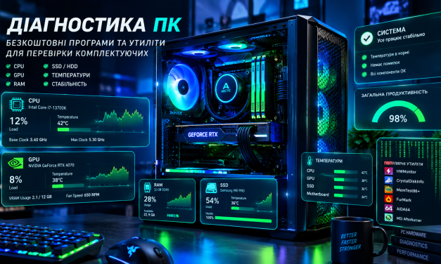 Безкоштовний софт для визначення та діагностики комплектуючих ПК: детальний огляд